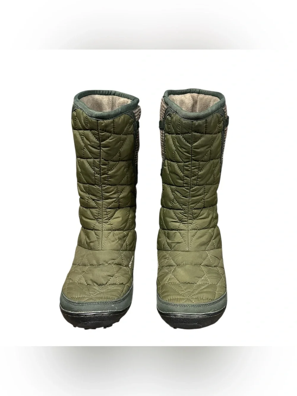 Columbia Minx Mid II Omni-Heat Waterproof Winter Boots Women’s Size 8 Green 200g